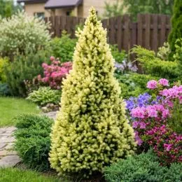 Ель канадская Daisy's White фото
