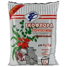 Грунт Экофлора (универсальный) 3,5 л фото