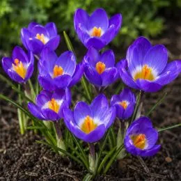 Крокус Tricolor фото