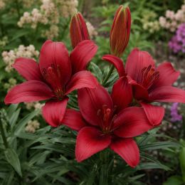 Лилия Rapid Red фото