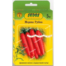 Морковь на ленте Рубина F1 5м фото
