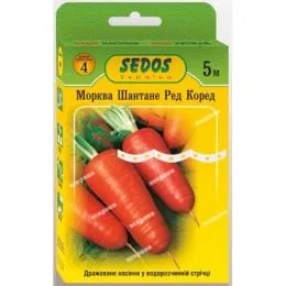 Морковь на ленте Шантане Ред Кор 5м фото