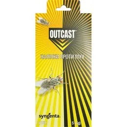 Наклейки от мух Outcast (5г), Syngenta фото