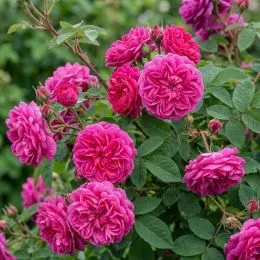 Роза Rose de Rescht фото