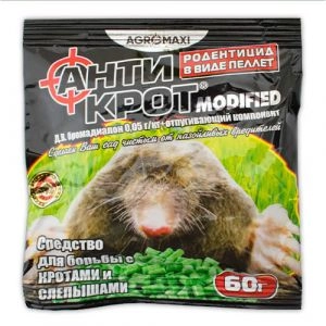 Родентицид Антикрот 60г, Агромакси фото