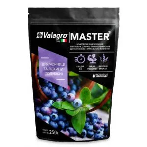 Комплексное минеральное удобрение для черники и голубики высокорослой Master (Мастер), 250г, NPK 13.40.13 фото