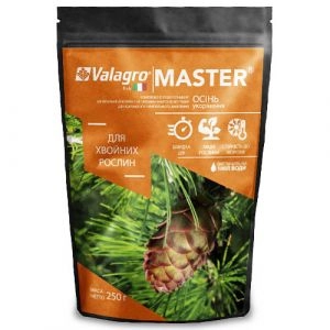 Комплексное минеральное удобрение для хвойных растений Master (Мастер), 250г, NPK 3.11.38, Осень фото