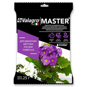 Комплексное минеральное универсальное удобрение для комнатных цветущих растений Master (Мастер), 25г, NPK 13.40.13 фото