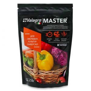 Комплексное минеральное универсальное удобрение для овощных культур Master (Мастер), 250г, NPK 18.18.18 фото