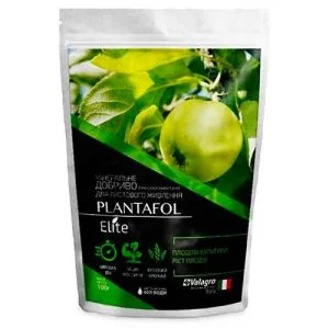 Комплексное минеральное удобрение для плодовых культур, рост плодов, Plantafol Elite (Плантафол Элит), 100г, NPK 20.20.20 фото
