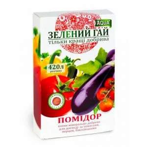 Удобрение Зеленый Гай Томат, Перец, Баклажан 300 г фото