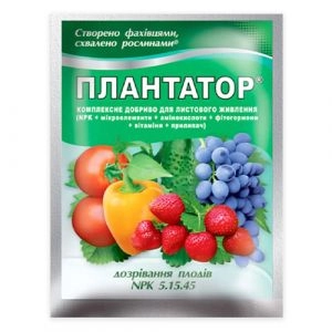 Удобрение Плантатор Созревание плодов 5-15-45, 25г фото