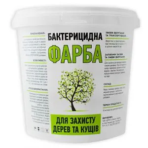 Краска бактерицидная 1,2 кг фото