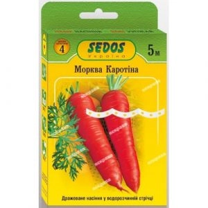 Морковь на ленте Каротина 5м фото