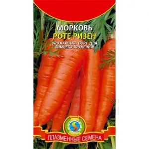 Морковь Роте Ризен фото