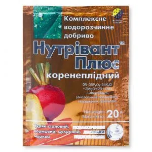 Удобрение Нутривант Плюс корнеплодный фото