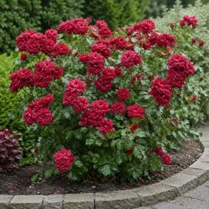 Роза Claret Pixie фото