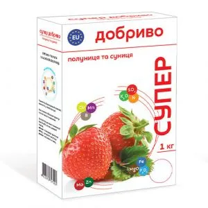 Удобрение органо-минеральное Супер для для клубники и земляники 1кг фото