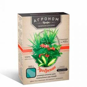 Удобрение универсальное для комнатных растений Агроном Профи фото