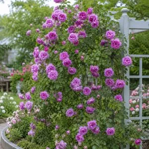 Роза плетистая Violette Parfume фото
