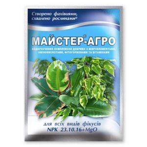 Удобрение Мастер-Агро для всех видов фикусов фото