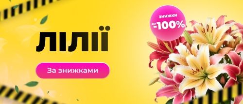 Купити лілії зі знижкою