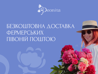 Свежие пионы с поля Peonita